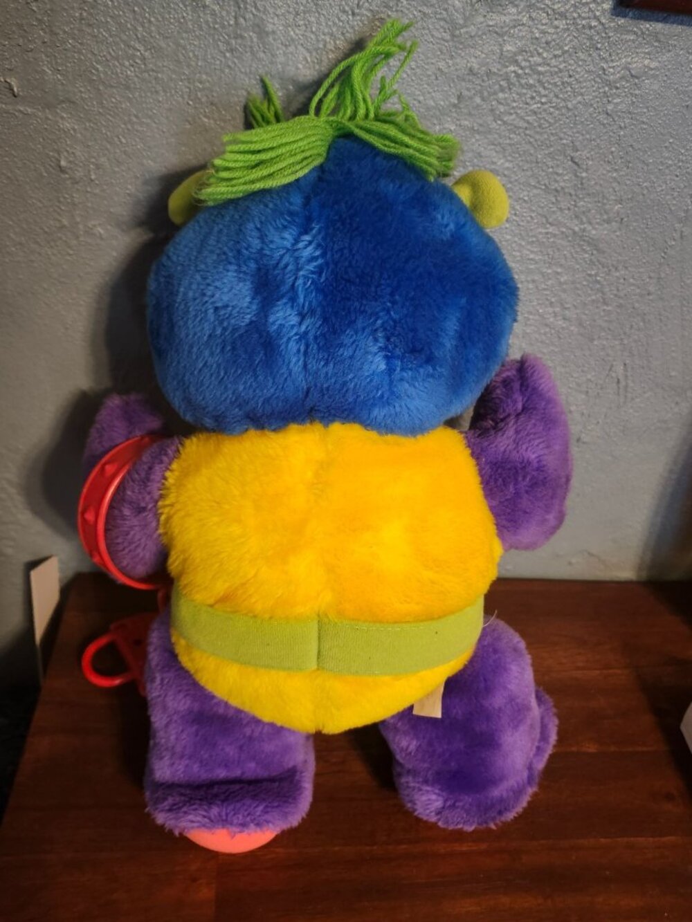 Vintage Plush 1986 Zugly Hug a Monster with Breakaway Chain by Marchon - Picture 5 of 10